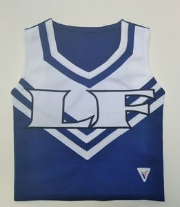 Cheerleading costume uniform cheer cheerleader XS